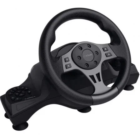 Trust Gaming GXT 289 MOVI Volante con Pedales para PC, Xbox Series X/S, Switch y PS4